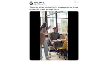 Fact Check: Video of Restaurant Argument Over MAGA Hat is a Sketch