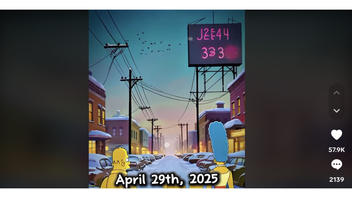 Fact Check: 'The Simpsons' Did NOT Predict April 29, 2025, Will Be 'The Day Everything Stops'