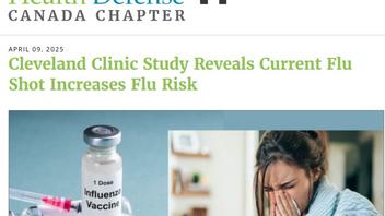 Fact Check: Cleveland Clinic Study Did NOT 'Reveal' That The 2024/2025 Flu Shot Increases Flu Risk -- Vaccine Ineffective, But Not Cause Of Infections