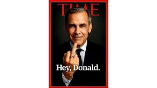 Fact Check: FAKE 'Hey, Donald' TIME Cover Shows Mark Carney Giving the Finger