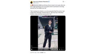 Fact Check:  Brittney Griner Was NOT Investigated For 'Gambling On Her Own Games' In April 2025