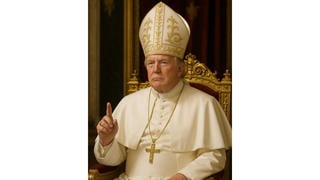 Fact Check: President Trump Did Post An AI Image Of Himself Dressed As Pope