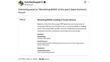 Fact Check: 'Monetizing MAGA' Panel Featuring Donald Trump Jr. WAS On Qatar Economic Forum Agenda