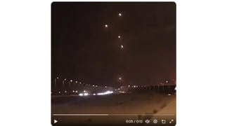 Fact Check: Video Does NOT Show Missiles From Pakistan Impacting Delhi -- Old Israel Footage