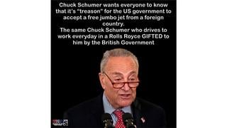 Fact Check: Chuck Schumer Does NOT Use a Rolls Royce Gifted to Him By the British Government -- Story is Satire