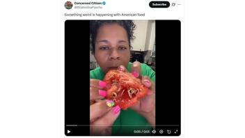 Fact Check: Stringy Strands In Ripe Tomatoes Do NOT Portend That 'Something Weird Is Happening With American Food' -- Those Are Sprouting Seeds