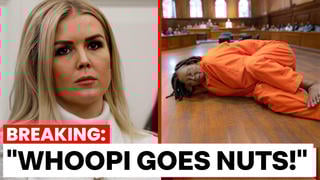 Fact Check: Whoopi Goldberg Did NOT Collapse In Court Or Lose Fictional $800 Million Lawsuit From Karoline Leavitt -- AI Video