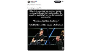 Fact Check: Billy Joel Did NOT Cancel Non-Existent Concerts With Bruce Springsteen Over Trump Criticism -- Story is Satire