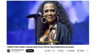 Fact Check: Sheila E. Did NOT Testify About Prince's Fears at Trial of Sean "Diddy" Combs