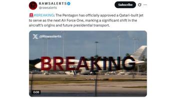 Fact Check: Next Air Force One Is NOT Qatari-Made -- Qatar Manufactures No Jet Airliners
