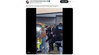 Fact Check: Video Does NOT Show British Porn Actress 'Bonnie Blue' Being Arrested -- It's A Skit Using A Prop Car