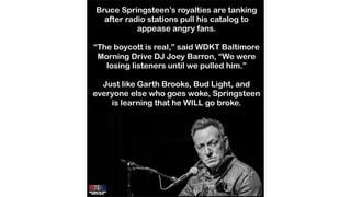 Fact Check: Joke Meme About Springsteen Royalties 'Tanking' And WDKT Baltimore DJ Radio Boycott NOT Real