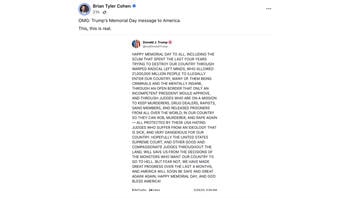 Fact Check: Trump DID Attack 'USA Hating Judges' in 2025 Memorial Day Message