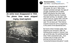 Fact Check: Population of 'Tremont, Nevada' Did NOT Disappear in 1954 -- Town Never Existed