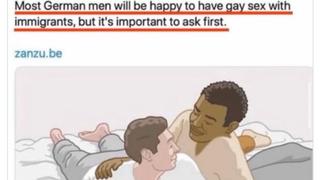 Fact Check: German Ministry Of Health Website Does NOT Tell Immigrant Men Most German Men Will Be Happy To Have Gay Sex With Immigrants