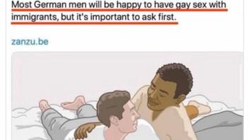 Fact Check: German Ministry Of Health Website Does NOT Tell Immigrant Men Most German Men Will Be Happy To Have Gay Sex With Immigrants