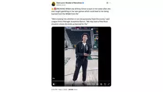 Fact Check:  Brittney Griner Was NOT Investigated For 'Gambling On Her Own Games' In April 2025