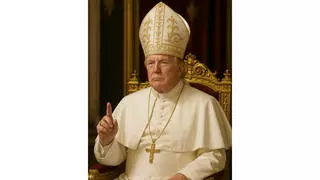 Fact Check: President Trump Did Post An AI Image Of Himself Dressed As Pope