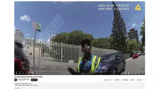 Fact Check: Video Does NOT Authentically Capture Real Cop 'Losing His Mind' Over Parking Ticket