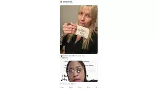 Fact Check: ALTERED Photo Of Shiloh Hendrix Shows Her Holding "$250K You N------" Card