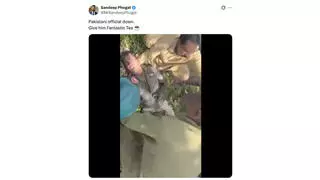 Fact Check: Video Does NOT Show Pakistani Pilot Shot Down Amid May 2025 India-Pakistan Clashes