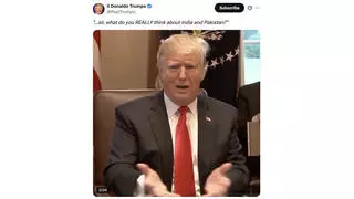 Fact Check: Trump Did NOT Say 'Let Em Fight' About India-Pakistan Clashes in May 2025