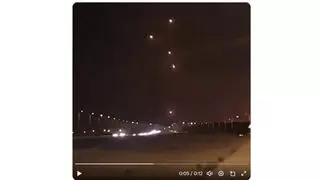 Fact Check: Video Does NOT Show Missiles From Pakistan Impacting Delhi -- Old Israel Footage