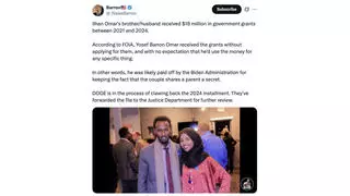 Fact Check: Ilhan Omar's 'Brother' 'Yosef Barron Omar' Did NOT Get $18 Million in Government Grants