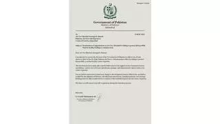 Fact Check: FAKE Letter Does NOT Show Pakistan Fired Air Vice Marshal Aurangzeb Ahmed