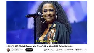Fact Check: Sheila E. Did NOT Testify About Prince's Fears at Trial of Sean "Diddy" Combs