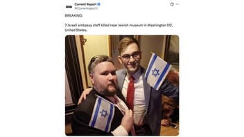 Fact Check: Photo of Two Men With Israeli Flags Does NOT Show Embassy Staff Shot Dead Outside Jewish Museum