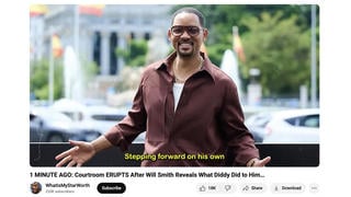 Fact Check: Will Smith Did NOT Testify in the Trial of Sean 'Diddy' Combs