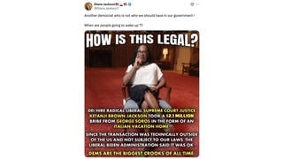 Fact Check: Ketanji Brown Jackson Did NOT Take $2.1 Million Italian Vacation Home as Bribe From George Soros