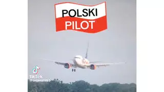 Fact Check: Video Game Clip Shows 'Polish Pilot' Landing Boeing 737 On One Wheel -- NOT Real Footage