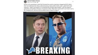 Fact Check: Jared Goff Did NOT Turn Down $270 Million From Elon Musk -- No Such Offer