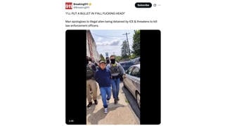 Fact Check: Video Does NOT Show Man Threatening to 'Put a Bullet' in ICE Agents' Heads