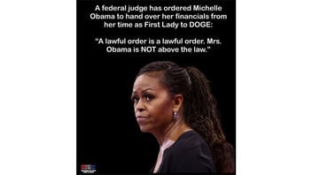 Fact Check: NO Judge Ordered Michelle Obama To Hand Over Financials From Time As First Lady To DOGE -- Satire Origin