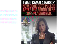 Fact Check: Latest Kamala Harris Book Was NOT Pulled From Shelves After Being Found 30% Plagiarized