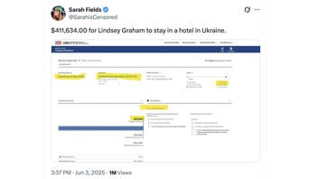 Fact Check: NO EVIDENCE Taxpayers Paid $411,634 For Sen. Lindsey Graham's May 2025 Hotel Stay In Kyiv