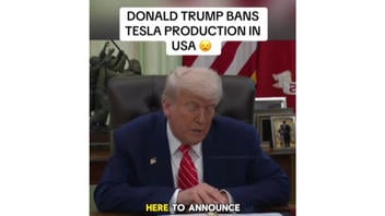 Fact Check: AI Video Has Trump Ban Production Of Teslas In United States And Calling Elon Musk A 'Snake' -- Fabricated Audio