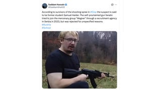 Fact Check: 'Samuel Haider' Is NOT Suspected Shooter In Graz -- Posts Recycle Meme That Mocks Comedian Sam Hyde