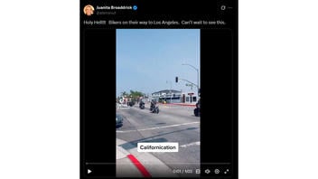 Fact Check: Video Of 'Bikers On Their Way To Los Angeles' Shows Bikers In Los Angeles in 2022