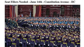 'T-Mellon Events' 'Seat Fillers' Ad On Craigslist About June 14 Military Parade: What We Know