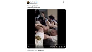 Fact Check: Video Does NOT Show Fight In 'Bunker' In Tel Aviv, Israel, In June 2025