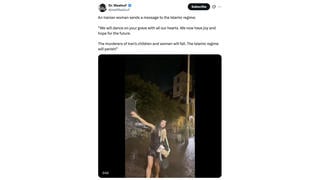 Fact Check: Video Does NOT Show Iranian Woman Dancing in the Rain in Protest Against 'Islamic Regime'