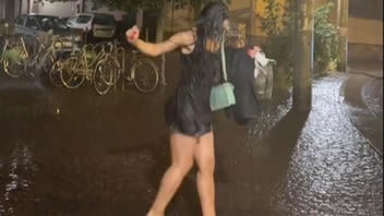 Fact Check: Video Does NOT Show Iranian Woman Dancing in the Rain in Protest Against 'Islamic Regime'