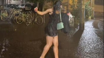 Fact Check: Video Does NOT Show Iranian Woman Dancing in the Rain in Protest Against 'Islamic Regime'
