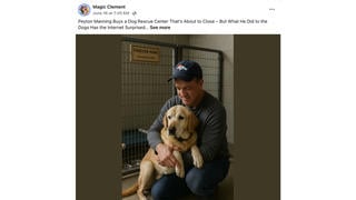 Fact Check: Peyton Manning Did NOT Buy 'Maple Creek' Dog Rescue Shelter 