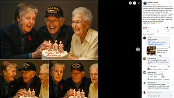 Fact Check: Paul McCartney Did NOT Give Private Jet To World War Two Vet To Reunite With Wartime Lover