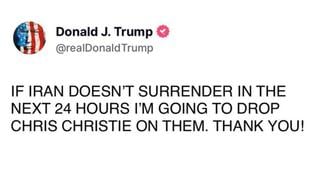 Fact Check: Donald Trump Did NOT Threaten to 'Drop Chris Christie' on Iran